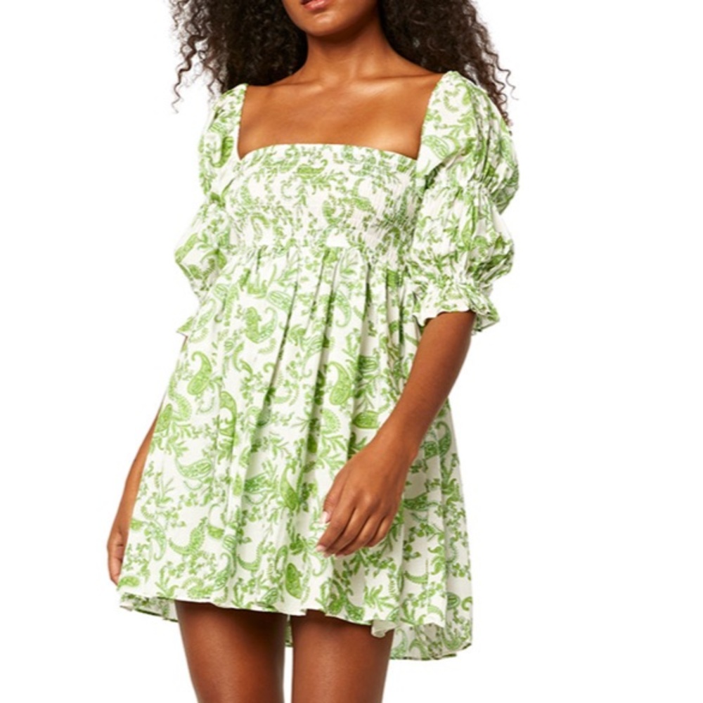 MISA Los Angeles NWT Paisley Mini Dress